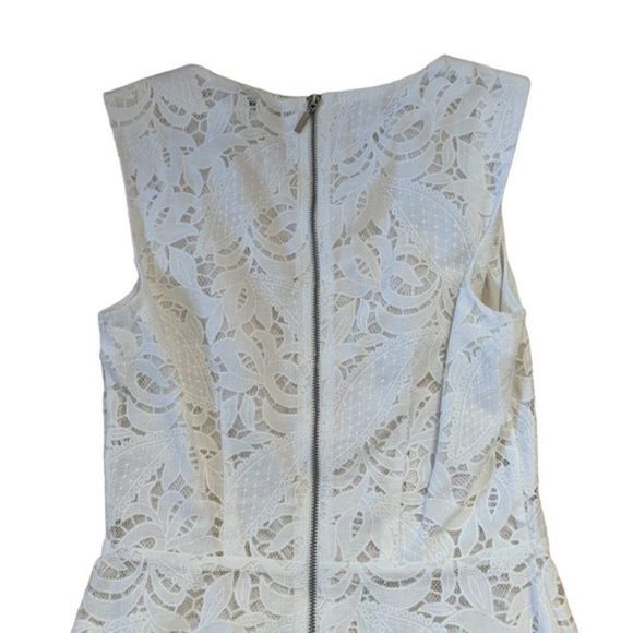 White Lace Sleeveless H&M Dress 6 - Picture 4 of 9